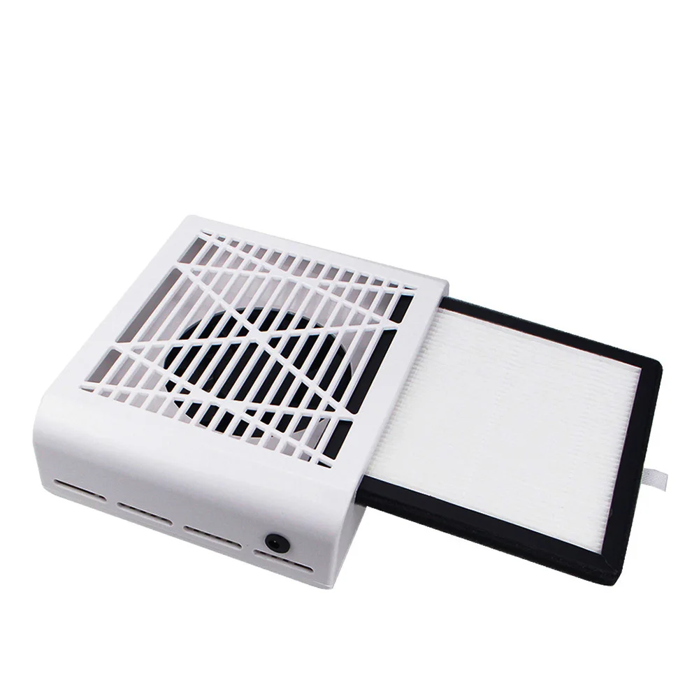 60W Dust Collector Многофункциональная профессиональная машинка для дизайна ногтей с 30000 об/мин машина для сверления ногтей 80 Вт лампа для ногтей и 40 Вт вакуумный коллектор для ногтей - Цвет: 60W Dust Collector