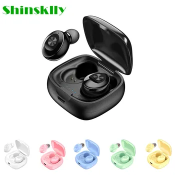 

XG12 TWS Bluetooth 5.0 Earphone Stereo Wireless Earbus HIFI Sound Sport Earphones Handsfree Gaming Headset With Mic For Phone
