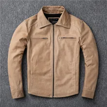 Tcyeek, новинка, настоящая кожаная куртка, Мужская одежда,, уличная мода, для мужчин, s, овчина, пальто, приталенная, натуральная кожа, пальто 17573