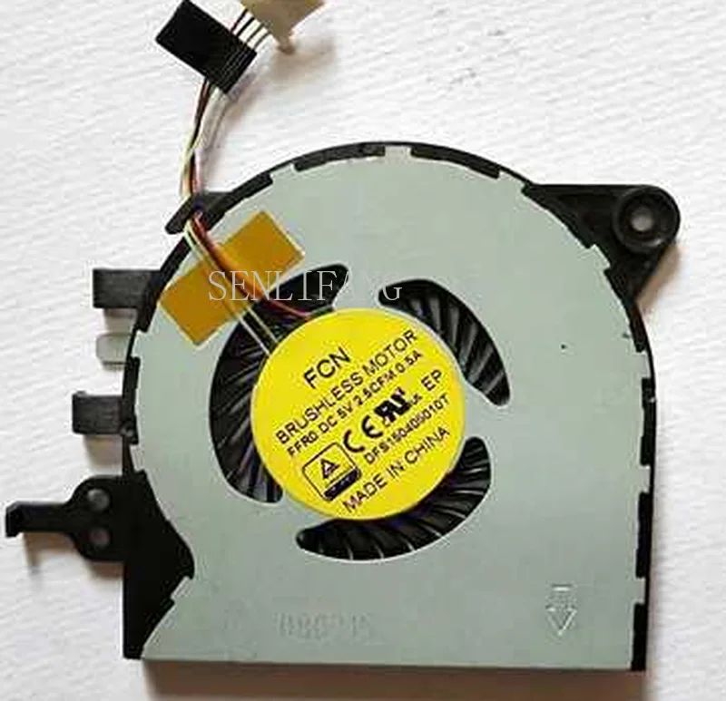 

Free shipping DFS150405010T 7547 7548 P41F 015M67 0D2T4F DC 5V 0.50A Laptop Cooler Fan