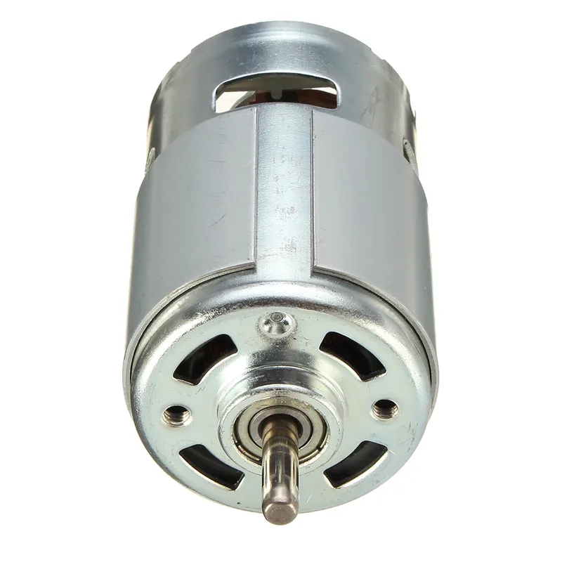 775 DC Мотор DC 12 V-36 V 3500-9000 RPM шарикоподшипник большой крутящий момент высокой мощности Низкий уровень шума Горячая электронный компонентный двигатель
