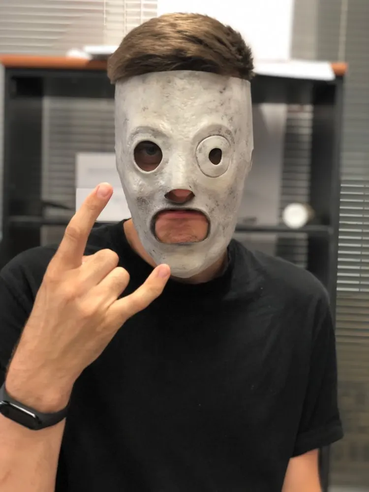 Забавный фильм Slipknot Косплей Маска события Кори Тэйлор Косплей латексная маска для Хеллоуина маска Slipknot вечерние бар костюм реквизит для взрослых