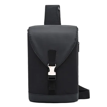 

New Men USB Charging Sports Shoulder Bag Men Messenger Male Sling Chest Bag Boy Travel Bagpack Men Cross Body Bags