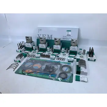 

New Aftermaket Engine Part 4TNV106 Overhual Kit With Piston Rings Bearing Valves Gasket Kit For Yanmar