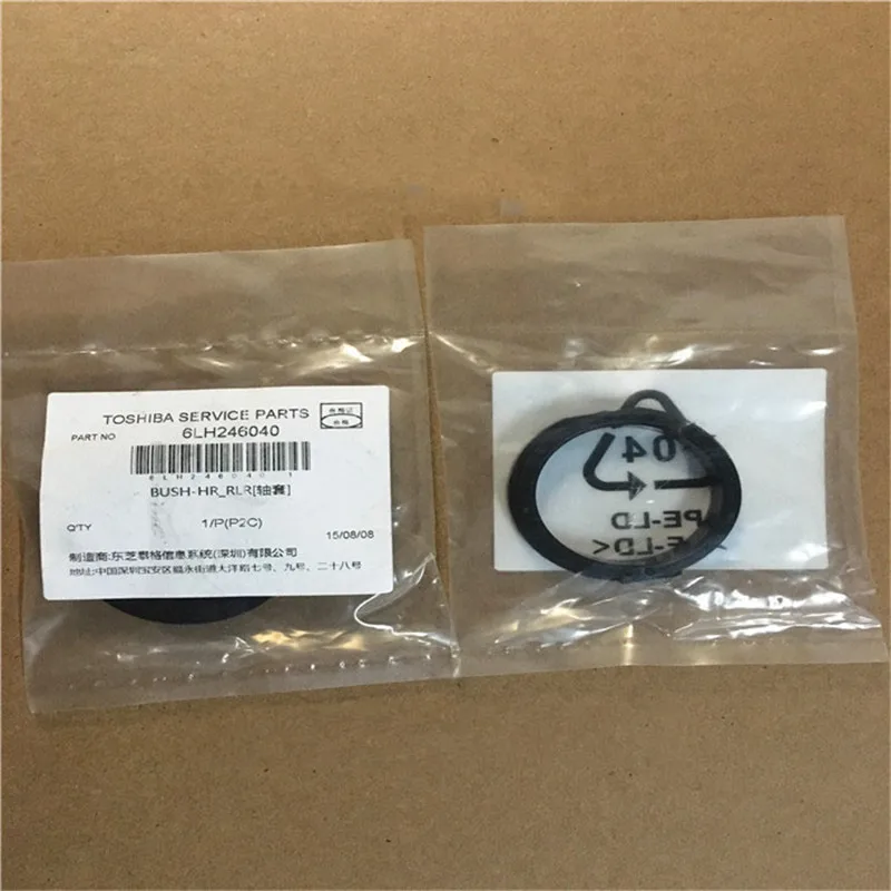 

10X 6LH24604000 Genuine New Upper Roller Bushing for Toshiba E-studio 166 223 181 211 182 212 242 Upper Fuser Roller Bushing