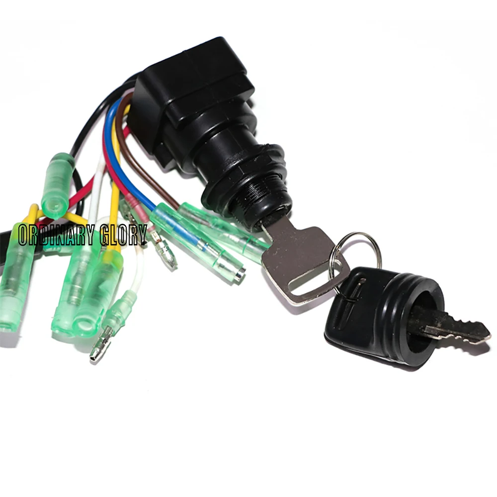 Ignition Switch Key Assy 703-82510 For YAMAHA boat engine Control Box 703-82510-43-00