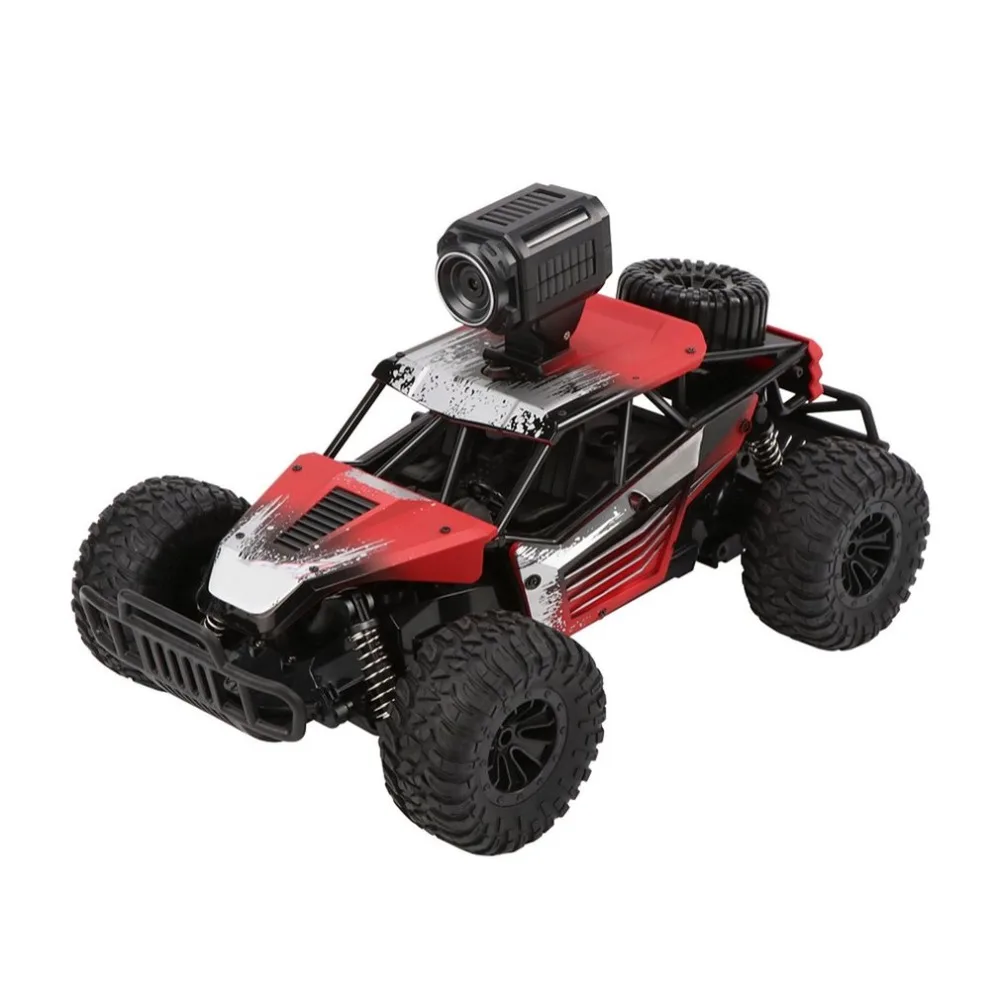 DM-1801 Electric 4 Wheel Drive Buggy Rock 1/16 Crawler RC Car Wifi FPV 0.3MP Camera Off-Road Vehicle Toys for Children