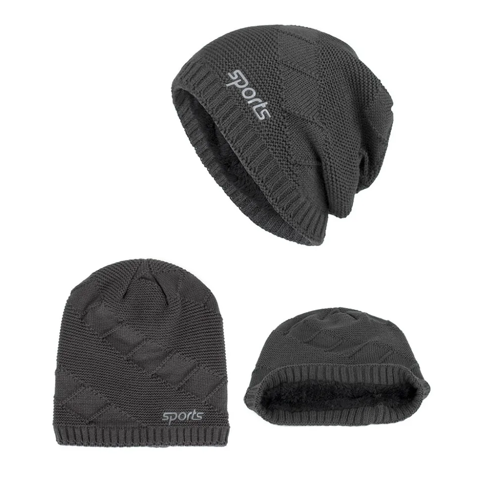 Skullies Beanies, мужские зимние шапки для женщин, шарф, зимняя шапочка вязаная шапка, мужская шапка