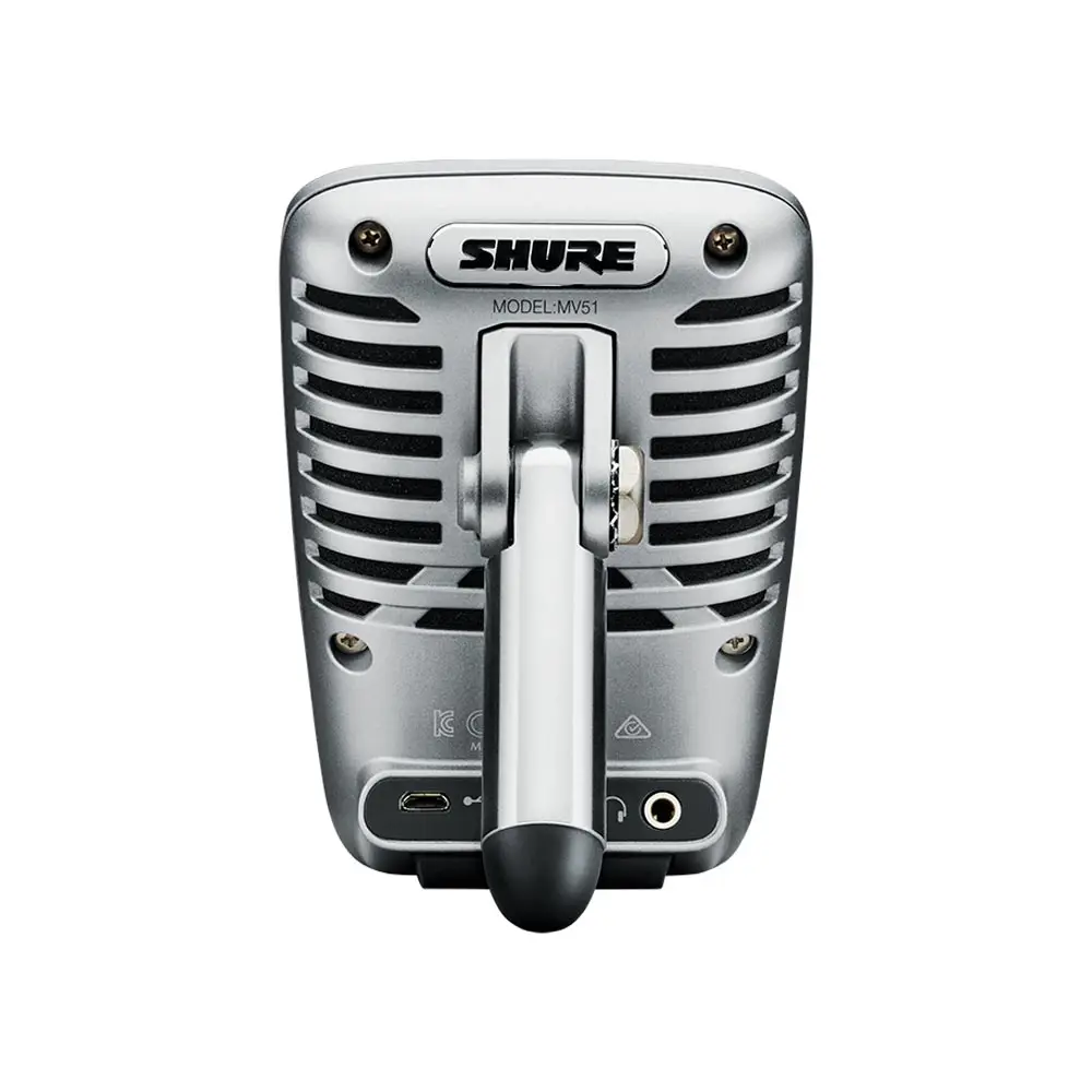 Микрофон цифровой конденсаторный студийный SHURE MV51/A официальная гарантия, быстрая