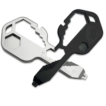 

24 in 1 Outdoor Multifunctional Tool Key Wrench Screwdriver Box Opener Wire Cut Tool for Camping L9 #2