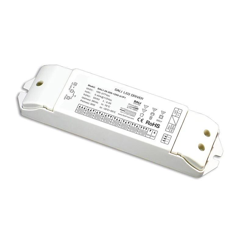 Новый дали затемняя драйвер AC100 240V Вход 100mA 700mA 150 900mA 200 1200mA Выход Пуш ап тусклый UL