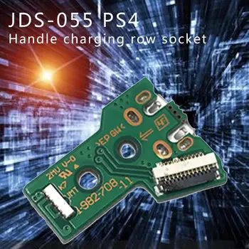 

For SONY PS4 Controller USB Charging Port Socket Board JDS-055 Handle charging socket switch board 12PIN cable Module for PS4