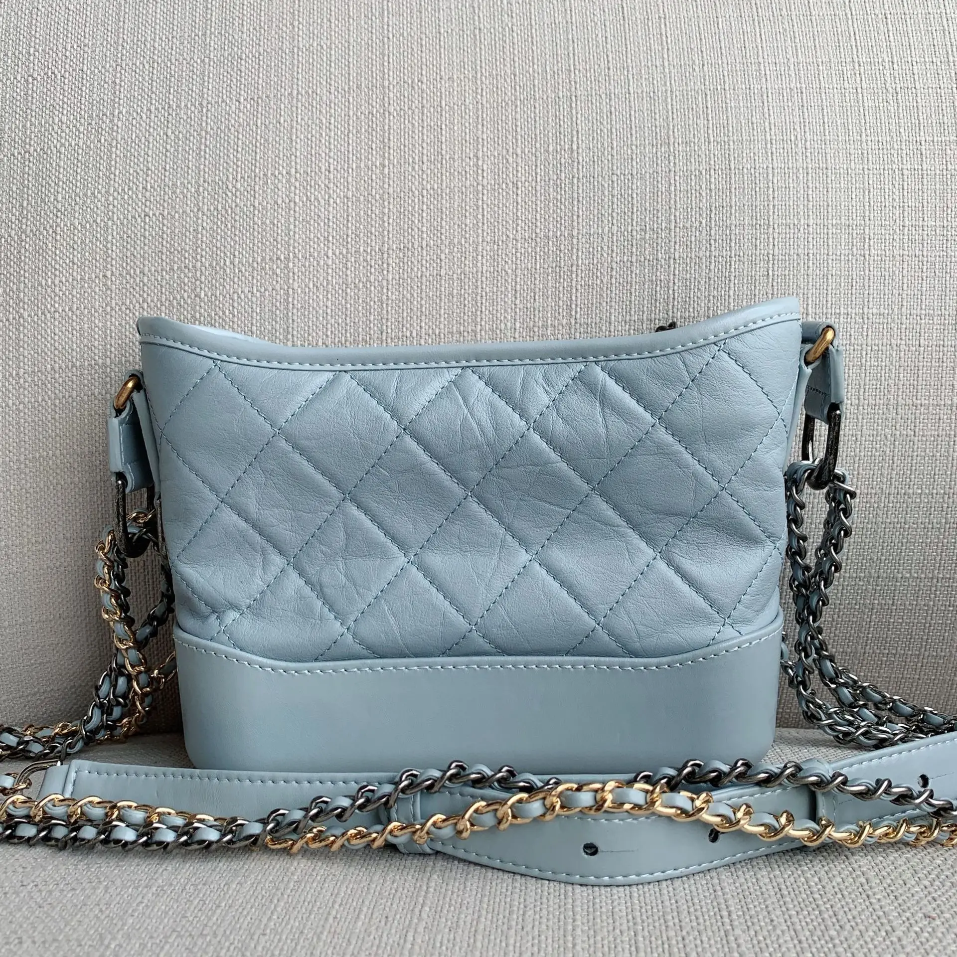 linen blue Модная женская сумка из натуральной кожи через плечо, сумки через плечо, роскошные сумки для женщин, дизайнерские сумки Bolsa Feminina - Цвет: linen blue