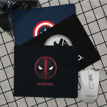 

Maiya Marvel hero captain spiderman Deadpool logo DIY Design Pattern Game mousepad Top Selling Wholesale Gaming Pad mouse