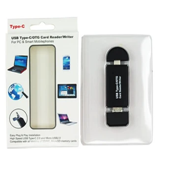 

SD Card Reader USB 2.0 OTG Micro USB Type C Card Reader SD Memory Card Reader For Micro SD TF USB Type-C OTG Cardreader