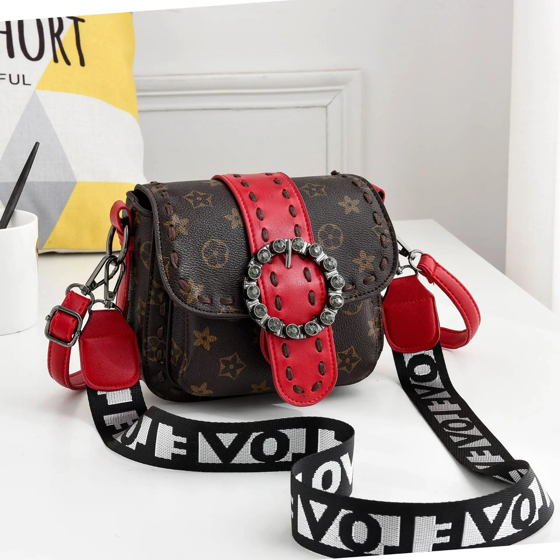 

Women's 2019 New Style Bag Women's Sweet Ladies' Elegant WOMEN'S Fashion Handbag Crossbody/shoulder Bag Handbag