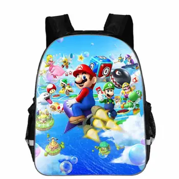 

Super Mario School Bags Children Backpack For Kindergarten Backpack Boys Girls School Bag Cartoon Cute Backpacks Mochila Escolar