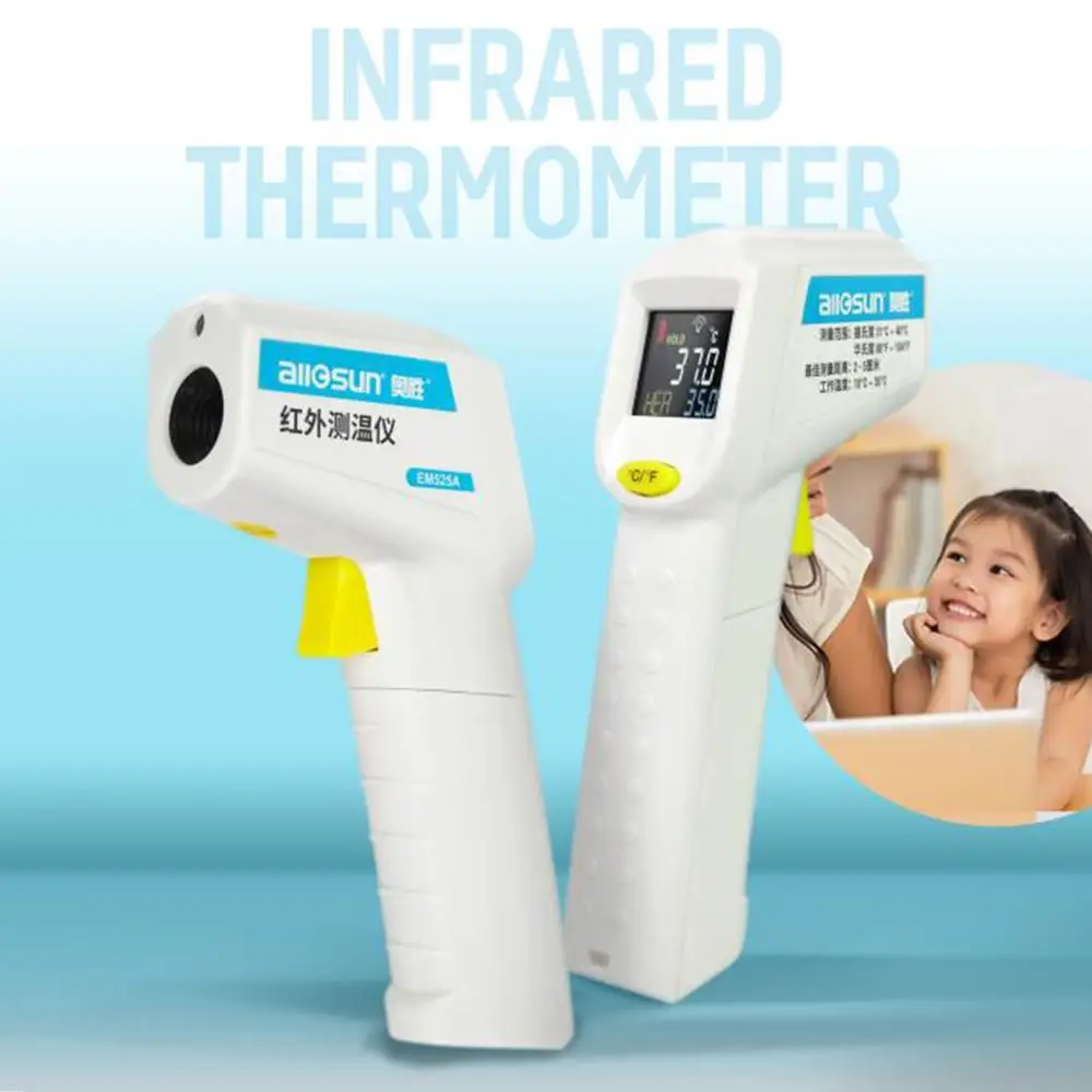 

Non-Contact Digital Infrared Thermometer Body Temperature Gun 31.0~40°C(88~104°F)