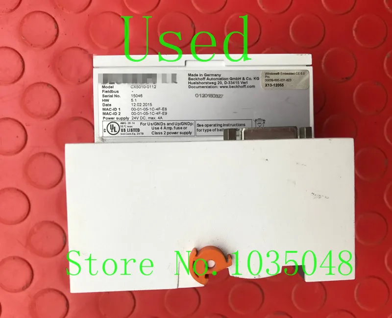 

1PC CX5010-0112 Used and Tseted Priority use of DHL delivery