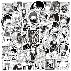 10/30/50/100PCS Mélanger Anime Démon Tueur L'attaque des Titans Autocollants Enfants Jouet Téléphone Portable Moto Vélo Bagages Autocollants de Voiture 