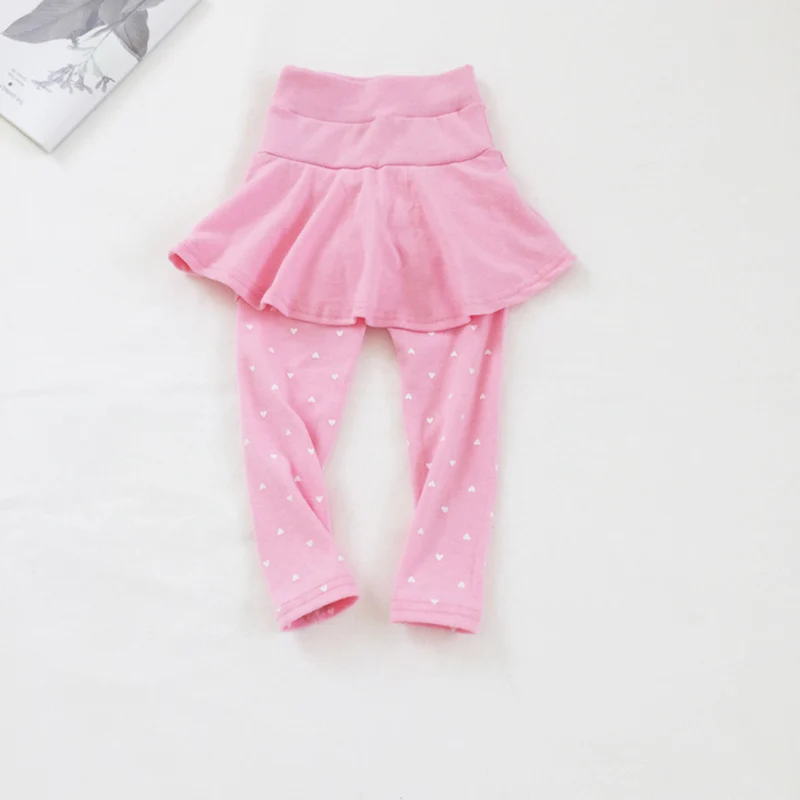 12 цветов, уютная юбка-брюки для малышей, шерстяная юбка для маленьких девочек, детские леггинсы, брюки
