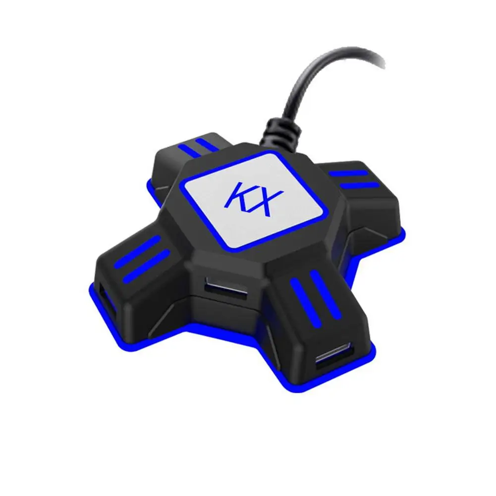 Адаптер для игровых контроллеров KX конвертер видеоигр клавиатуры мыши адаптера