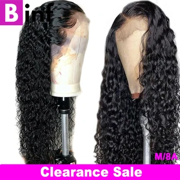 

Brazilian Glueless Water Wave Wig 13*4 Lace Front Human Hair Wigs Pre-Plucked With Baby Hair 150% Remy Lace Wig For Black Women