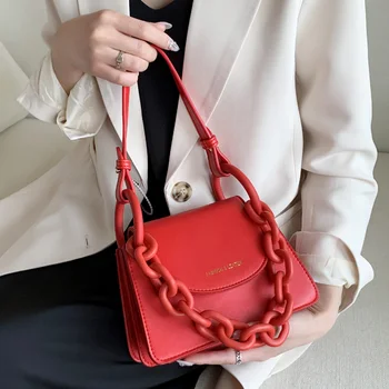 

Chain PU Leather Shoulder Messenger Bags For Women 2020 Mini Crossbody Bag Female Handbags and Purses Summer Cross Hand Bag
