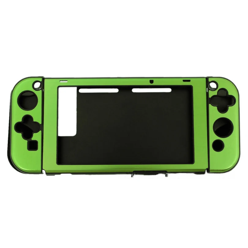 NS аксессуары сплав чехол для игровой консоли Joy-Con джойстик чехол протектор для консольный переключатель Nintendo и контроллер протектор - Цвет: Зеленый