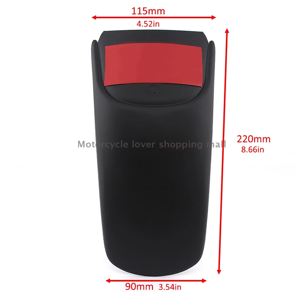 Moto Parafango Anteriore Extender Parafango Splash Estensione Per Ducati Multistrada V4 V4S Sport 2021-2023 guardabarros moto - Image 6