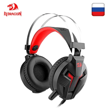 

Redragon H112 Gaming Headset Gamer For PC PS4 Switch Surround Pro Wired Computer Stereo Headsets With Noise Isolation Microphone