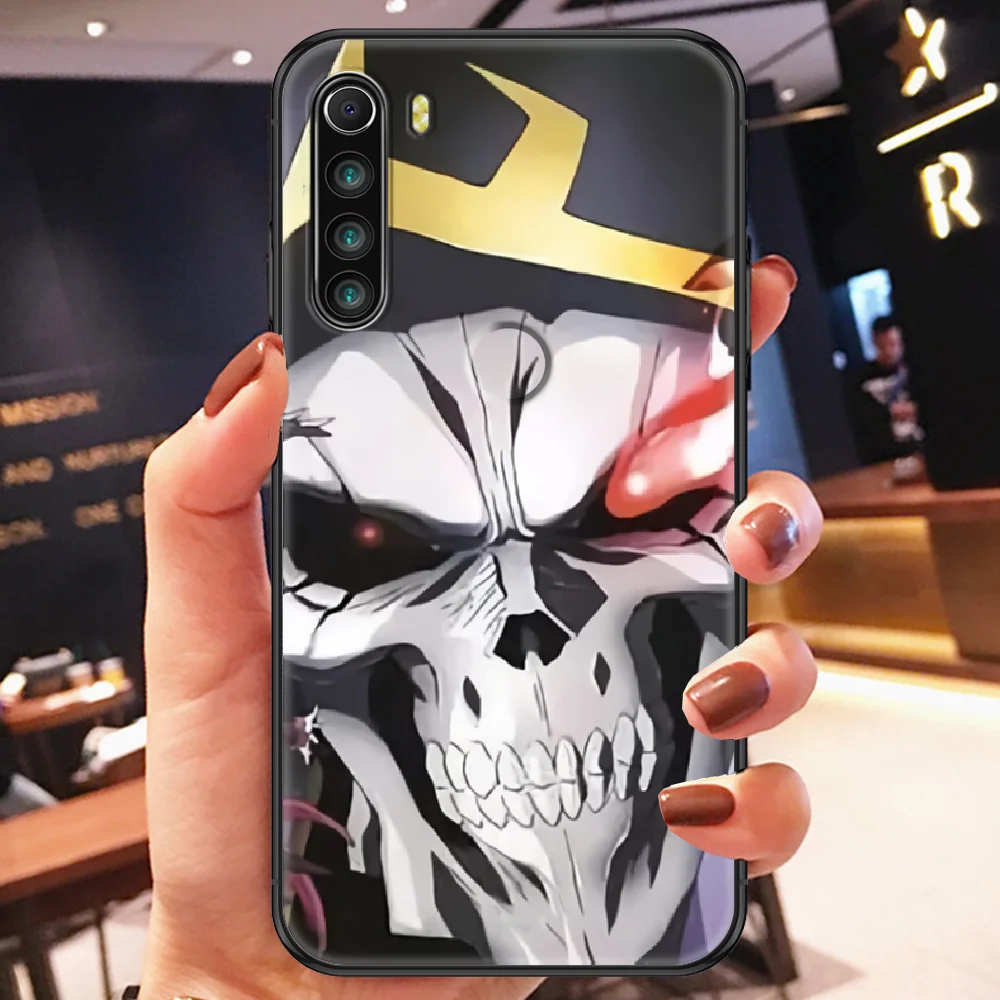 Overlord Albedo Anime Phone case For Xiaomi Redmi Note 7 7A 8 8T 9 9A 9S K30 Pro Ultra black painting waterproof 3D back tpu 