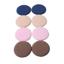 8 шт./упак. Жидкая Основа смеситель спонж для макияжа Рассыпчатая Пудра Тени для век Макияж Косметика Флокирование пуховка для пудры макияж губка