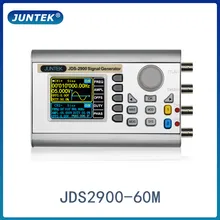 Jds2900 60m portátil de alta precisão digital duplo-canal dds função/gerador de sinal de forma de onda arbitrária/medidor de freqüência