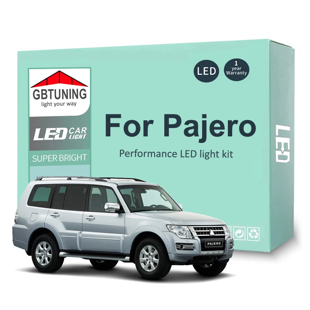 Комплект светодиодных ламп для светильник освещения Mitsubishi Pajero Shogun Montero и Sport 1 2 3 4