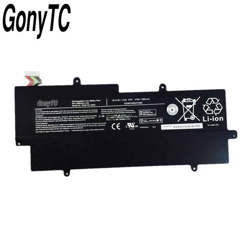 Оригинальная батарея GONYTC PA5013U для сотового PA5013U-1BRS для Toshiba Portege Z835 Z830 Z930 Z935 Ultrabook PA5013 14,8 V 3060mAh