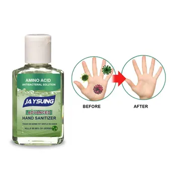 

50ml No Washing Disposable Hand Sanitizer Gel Quick-dry Germicidal Portable Cleaning Wipe Out Bacteria Gel Hand Antiseptic Soap