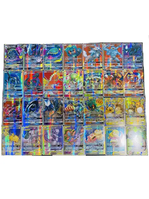 Best Selling Children Battle Game Card GX EX Collection Trading Pokemones Cards English Version Toy for Funs Gift Children Paper 4