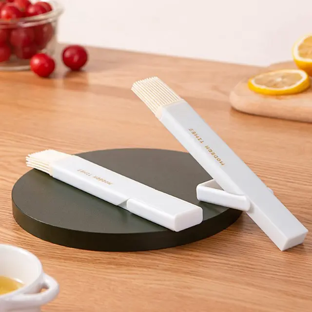 Barbeque Kefe Spatula Fűszerezés Főzés Hőálló Olajkonyha Bár Sütemény Sütőszerszámok Edény Konyha Szerszám S - Image 4