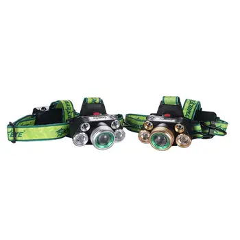

80000 Lumens 5X T6 LED USB Headlight Flashlight Super Bright 4 Modes Lamp