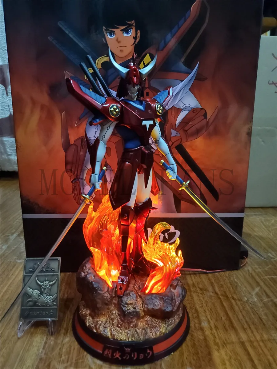 Модель вентиляторов FOC Ronin Warriors йоройден самурайский солдат Рё Санада gk статуя смолы фигурка игрушка для коллекции