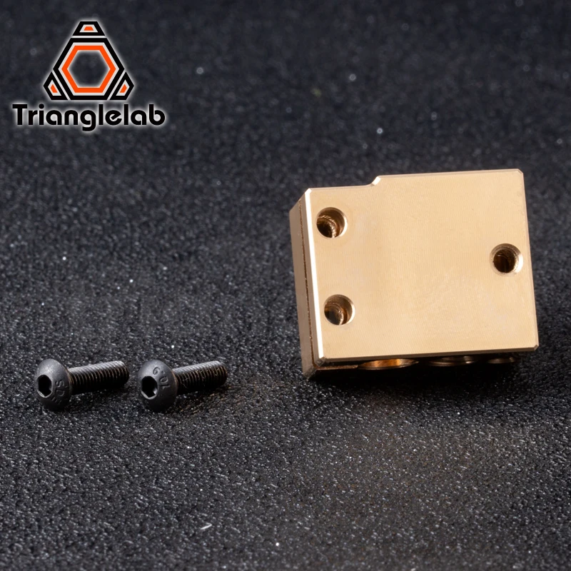Trianglelab Высокая Температура H59 латунь нагревательный блок Volcano для E3D HOTEND