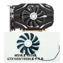 Ventilateur refroidisseur 85mm 2 broches HA9010H12SF Z RX560, carte vidéo GeForce GTX 1060 1050 1050ti AERO ITX