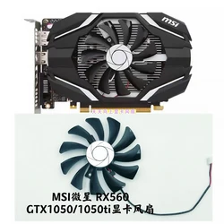 Ventilateur refroidisseur 85mm 2 broches HA9010H12SF Z RX560, carte vidéo GeForce GTX 1060 1050 1050ti AERO ITX 