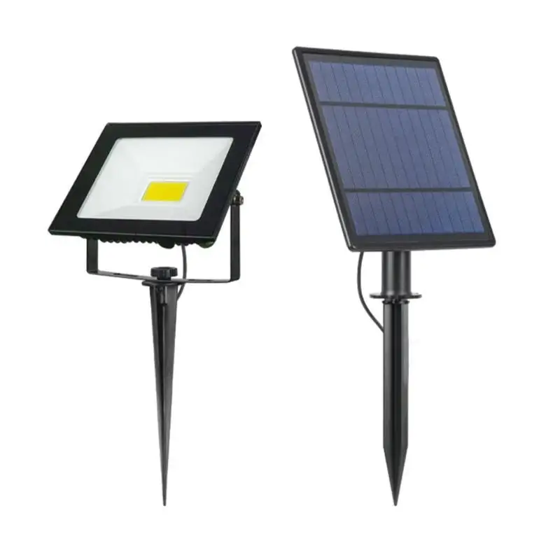 

COB 4W LED Waterproof Solar Lawn Lamp Durable Charging Overload Protection Spike Outdoor Garden Path Decor Spotlights