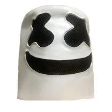 Хэллоуин COS Электрический Syllables DJ хлопок конфеты латексная маска DJ головная полоса ватный наконечник DJ латексная хлопковая конфетная маска