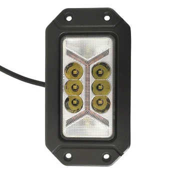 

Universal LED Car Lights 40W Rectangular Car Lights Fog Lights Work Lights with White Ambient Light