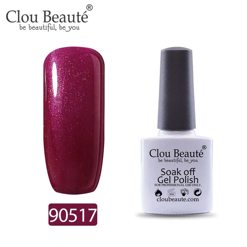 90517 Гель-лак Clou Beaute UV Vernis полуперманентный Гель-лак Маникюр полуперманентный Vernis основа и верхнее покрытие праймер лак для ногтей - Color: 90517