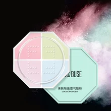 Рассыпчатая пудра осветляет кожу стойкий контроль жирности, не выцветает макияж, установка пудры MV99