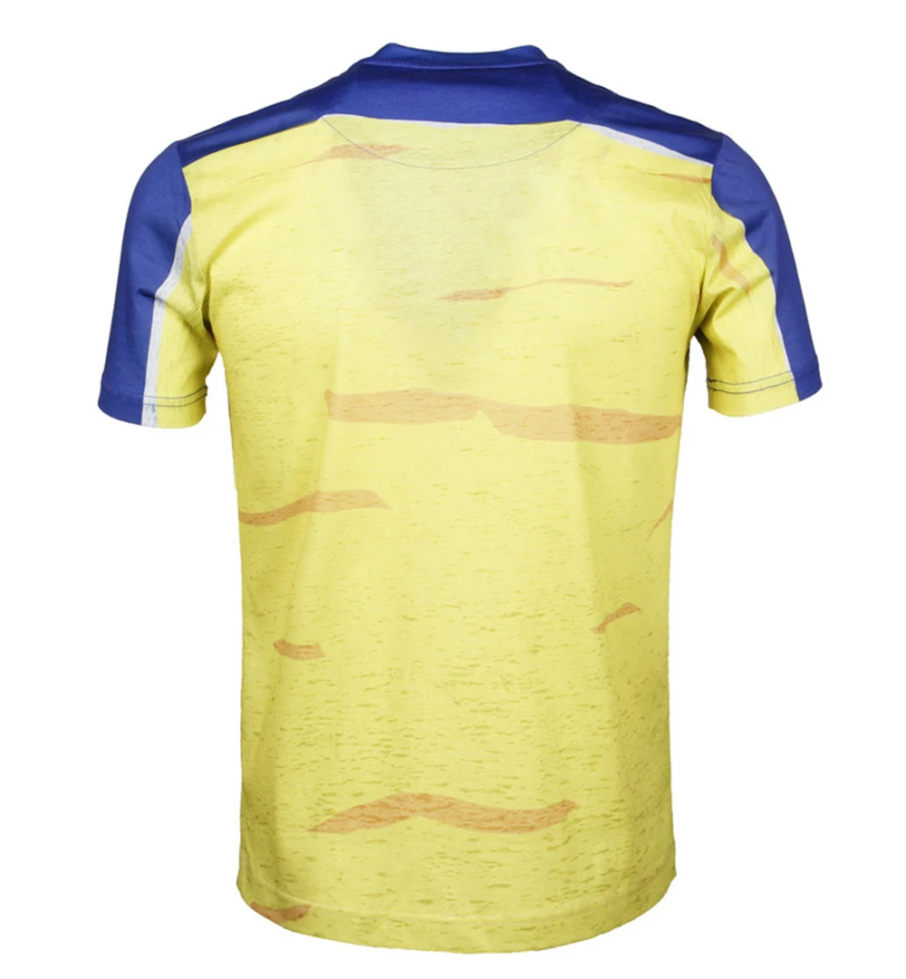New short sleeve t shirt men brand clothing casual printed t shirt cotton breathable quality tees male DU803140